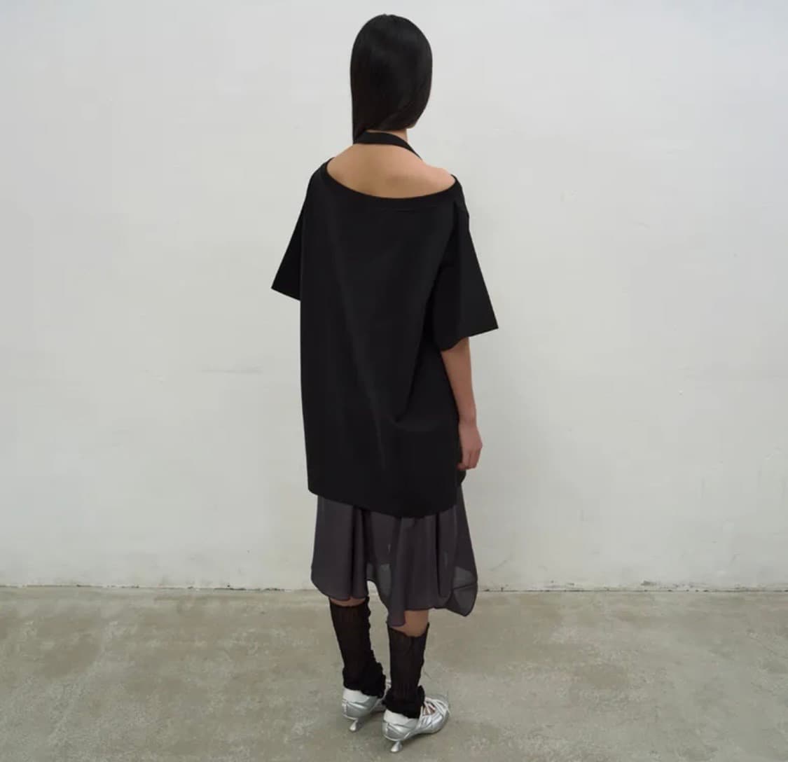 Lcdc.tm 엘씨디씨HALTERNECK OVERSIZED T-SHIRT 상품이미지3