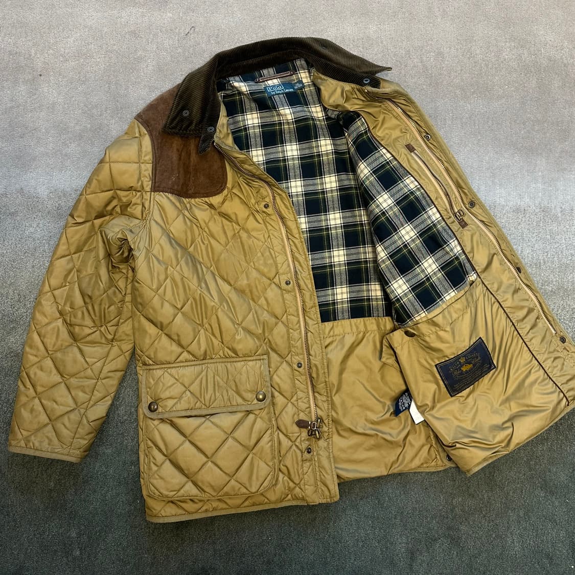 폴로 랄프 로렌 퀼팅 자켓 2XL 상품이미지4