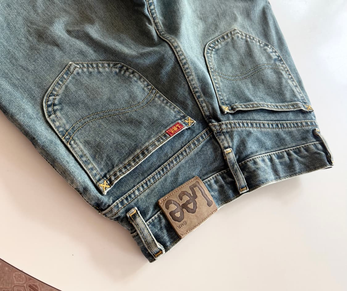 Lee 7201 데님 28 (하이웨스트 스타일 실사이즈 22-23인치) 상품이미지4