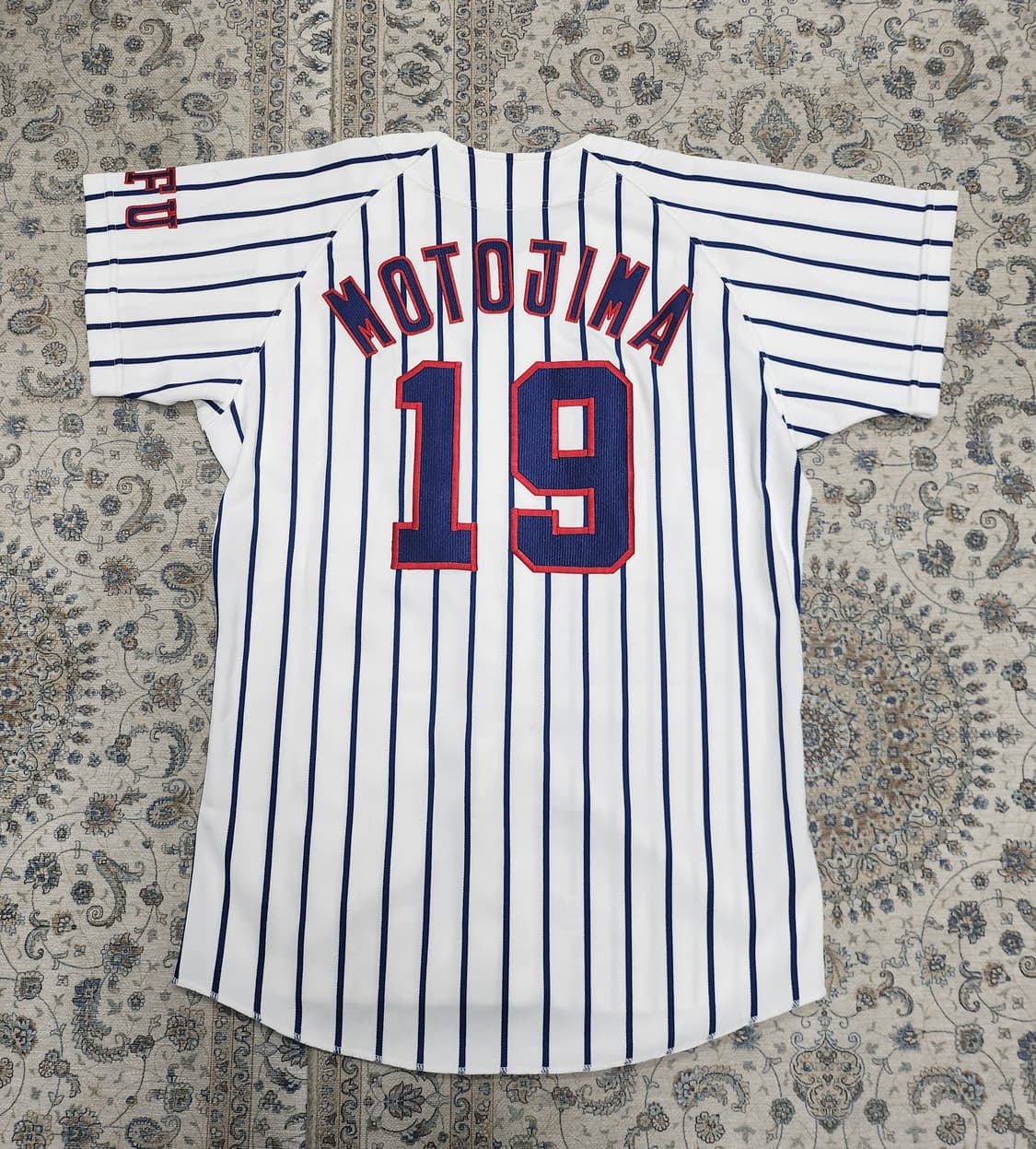 미즈노 스트라이프 야구 져지 M 상품이미지2