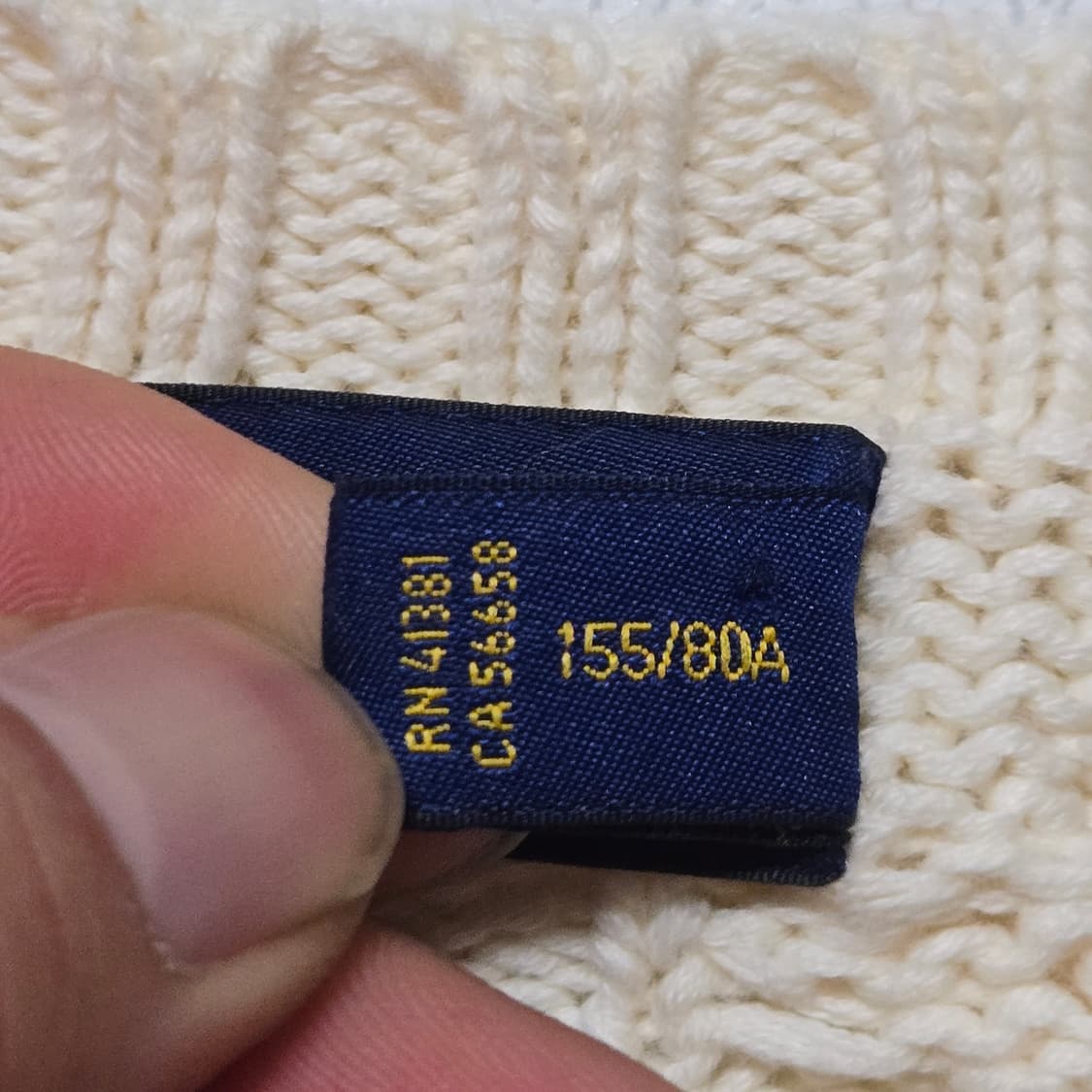 폴로랄프로렌 코튼 케이블 하트로고 니트 / 여성니트 상품이미지6