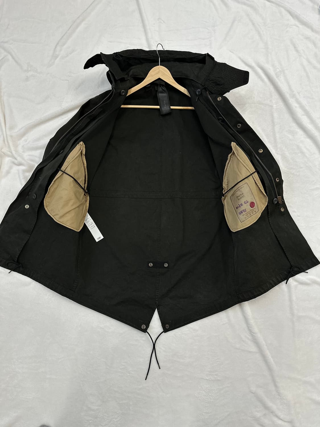 (52)텐씨 23SS OJJ 피쉬테일 롱 파카 상품이미지5