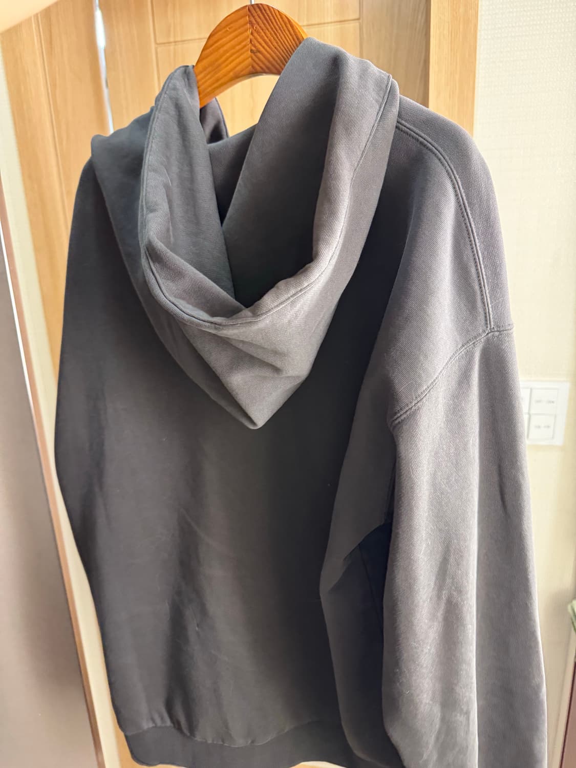 폴리테루 휴먼인덱스 루즈드 집업 브라운 차콜 3 상품이미지3