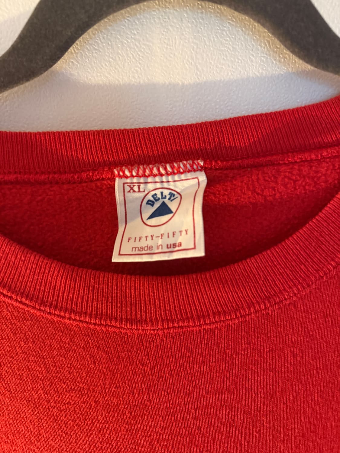 90s Made in usa 스웻셔츠 xl 레드 상품이미지2