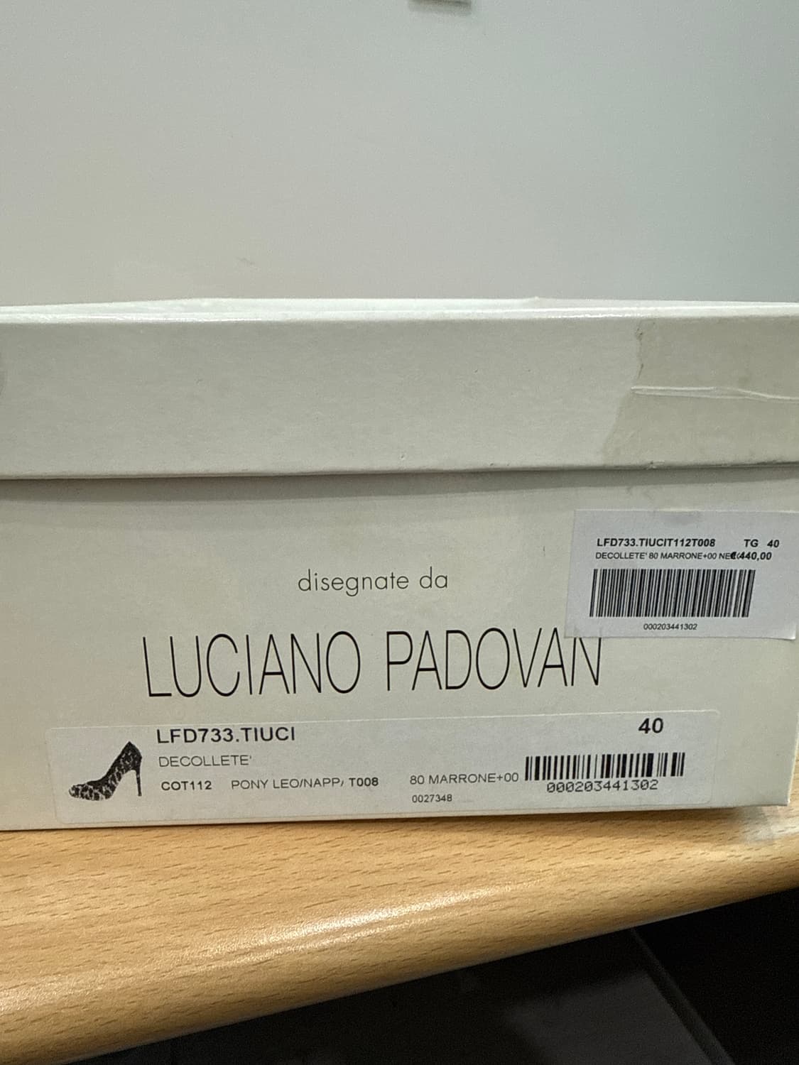 LUCIANO PADOVAN 호피 하이힐 상품이미지4