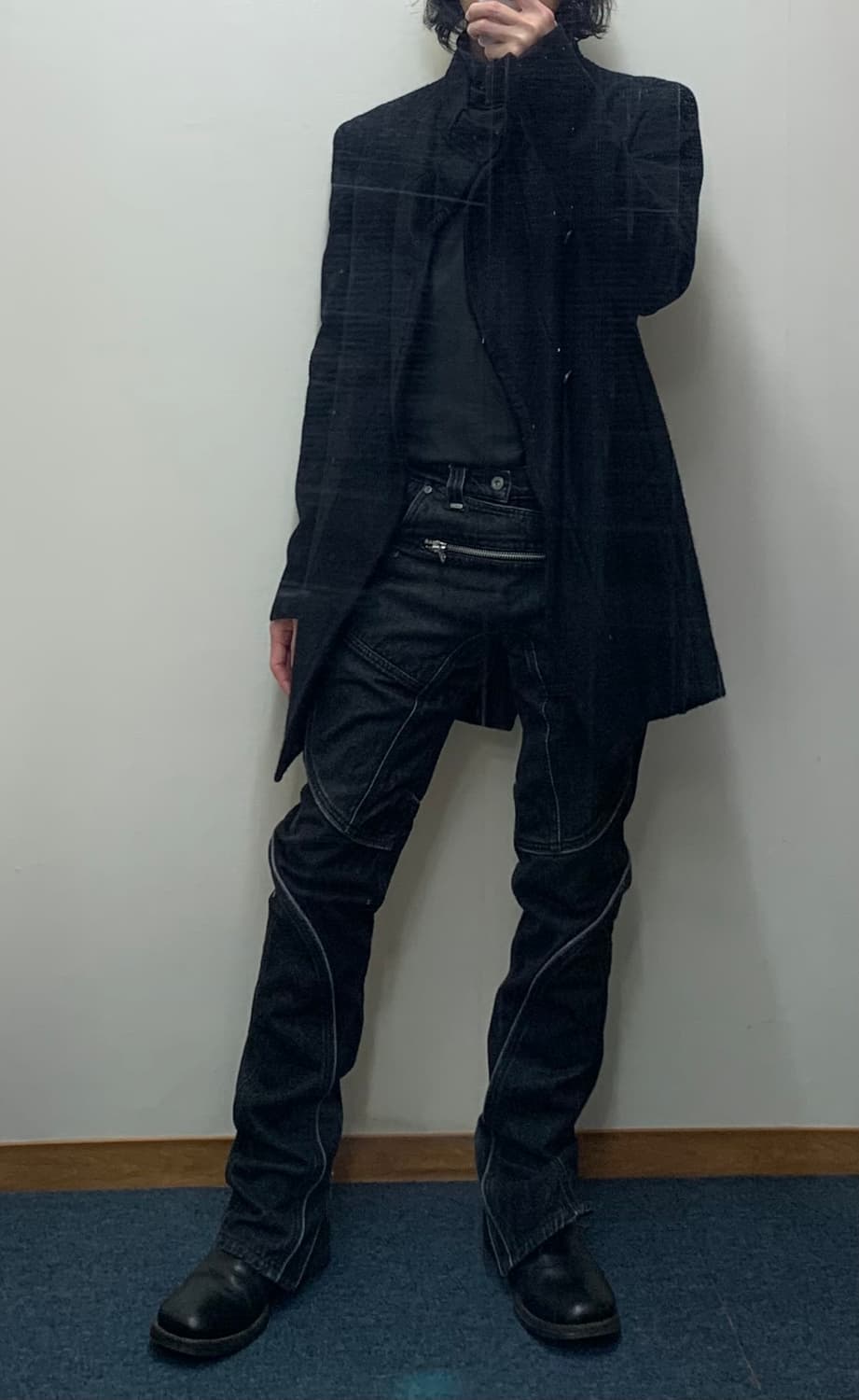 Julius 13fw 울 코트 (착장샷 추가) 상품이미지10