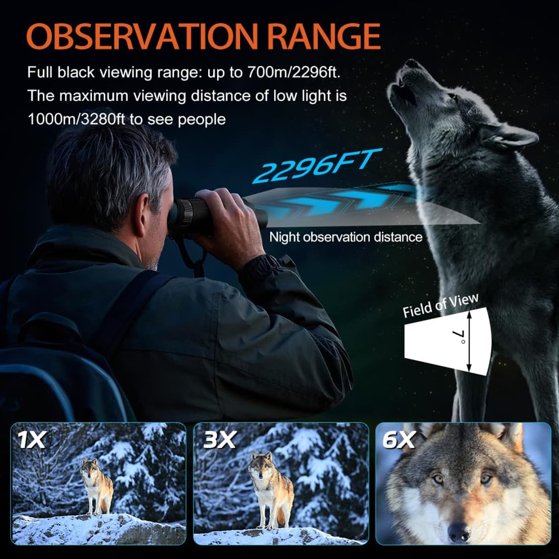 야간 투시경 야시경 망원경 쌍안경 상품이미지8