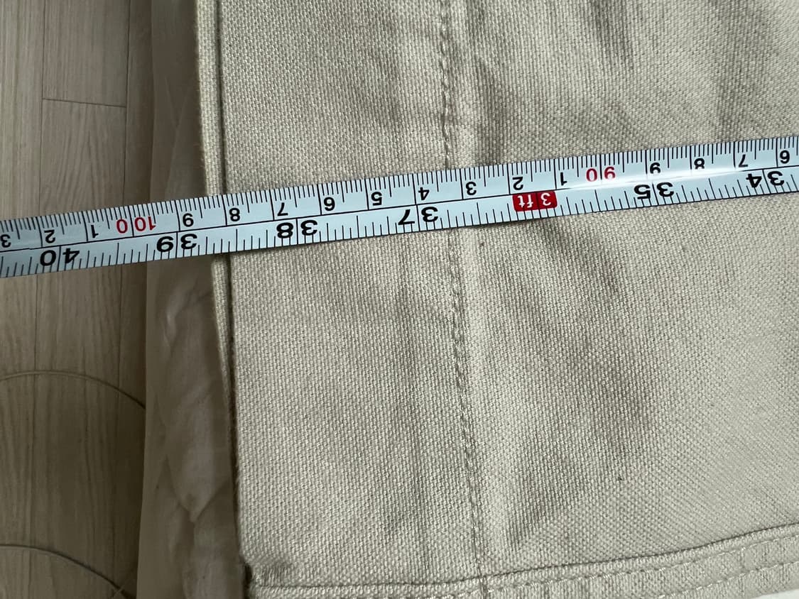 유니클로U/와이드 핏 베이커 팬츠 내츄럴/76 상품이미지5