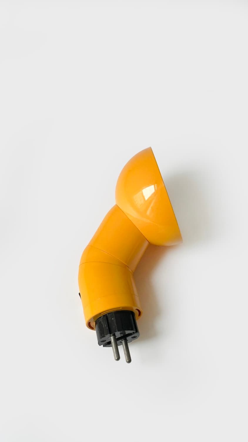 Vintage space age plug lamp─yellow 상품이미지7
