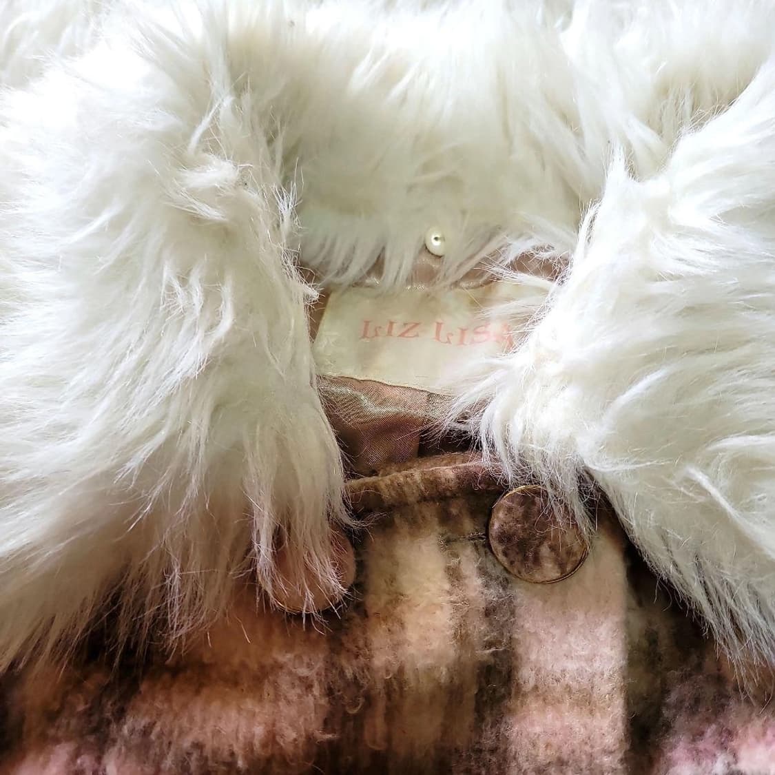 리즈리사 lizlisa 대장 딸초체크 패딩 히메갸루 라떼갸루 상품이미지5