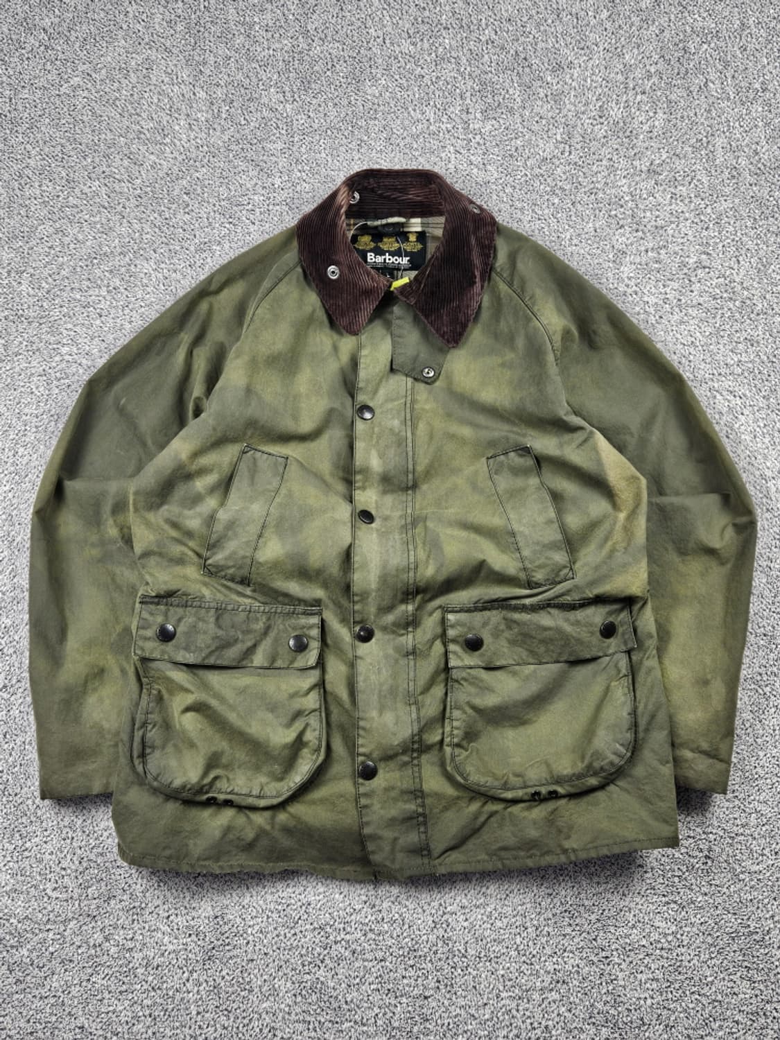 바버 다잉 워시드 커스텀 비데일 왁스드 자켓 ( L ) / 10132 상품이미지1