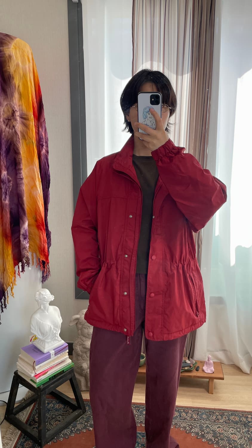 아식스 JANERIVER 빈티지 스트링 사파리 자켓 상품이미지1