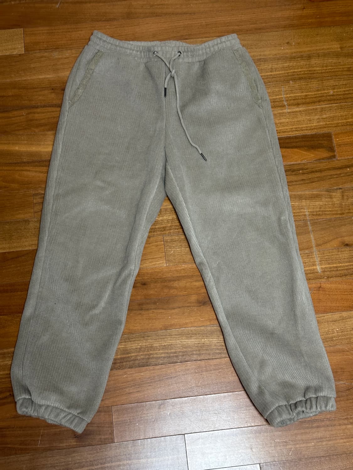 커스텀멜로우 새드스마일 코듀로이 조거팬츠 BE M 상품이미지1