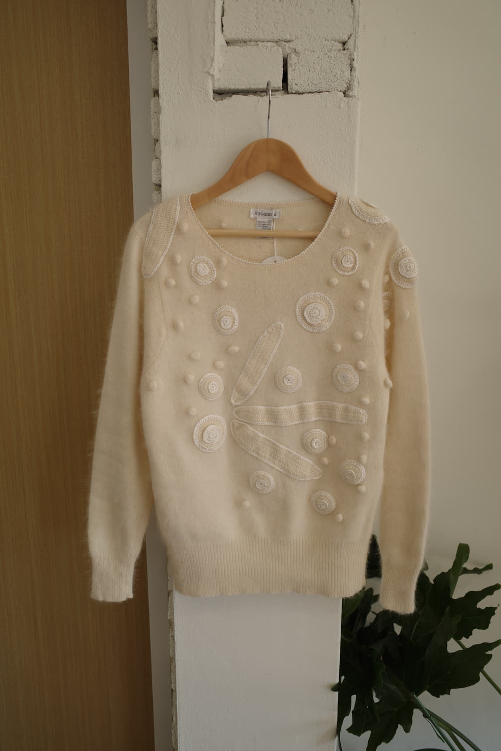 빈티지 뜨개장식 니트  상품이미지5