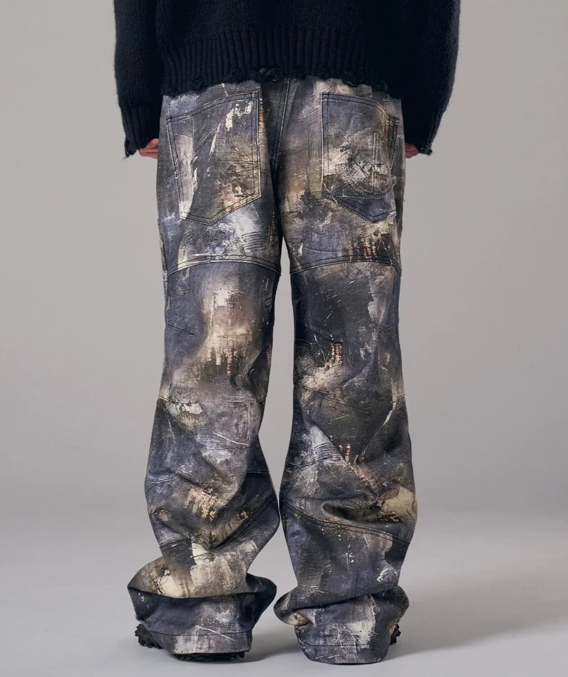 아이돈워너셀 IDWS 카모 프린팅 카고 팬츠 바지 2 상품이미지2