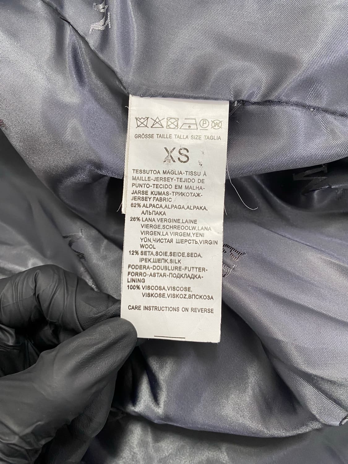 Maxmara 막스마라 테디베어 코트 그레이 XS 상품이미지4