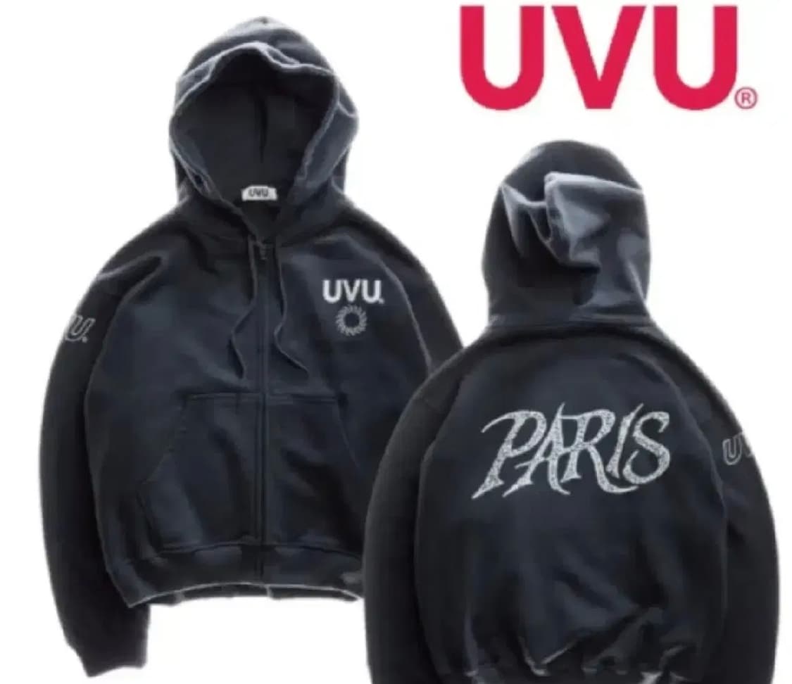 UVU 파리 후드 집업 상품이미지1