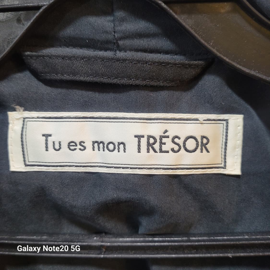 정품 Tu es mon TRESOR 리본 스타 피쉬테일 야상자켓 상품이미지7