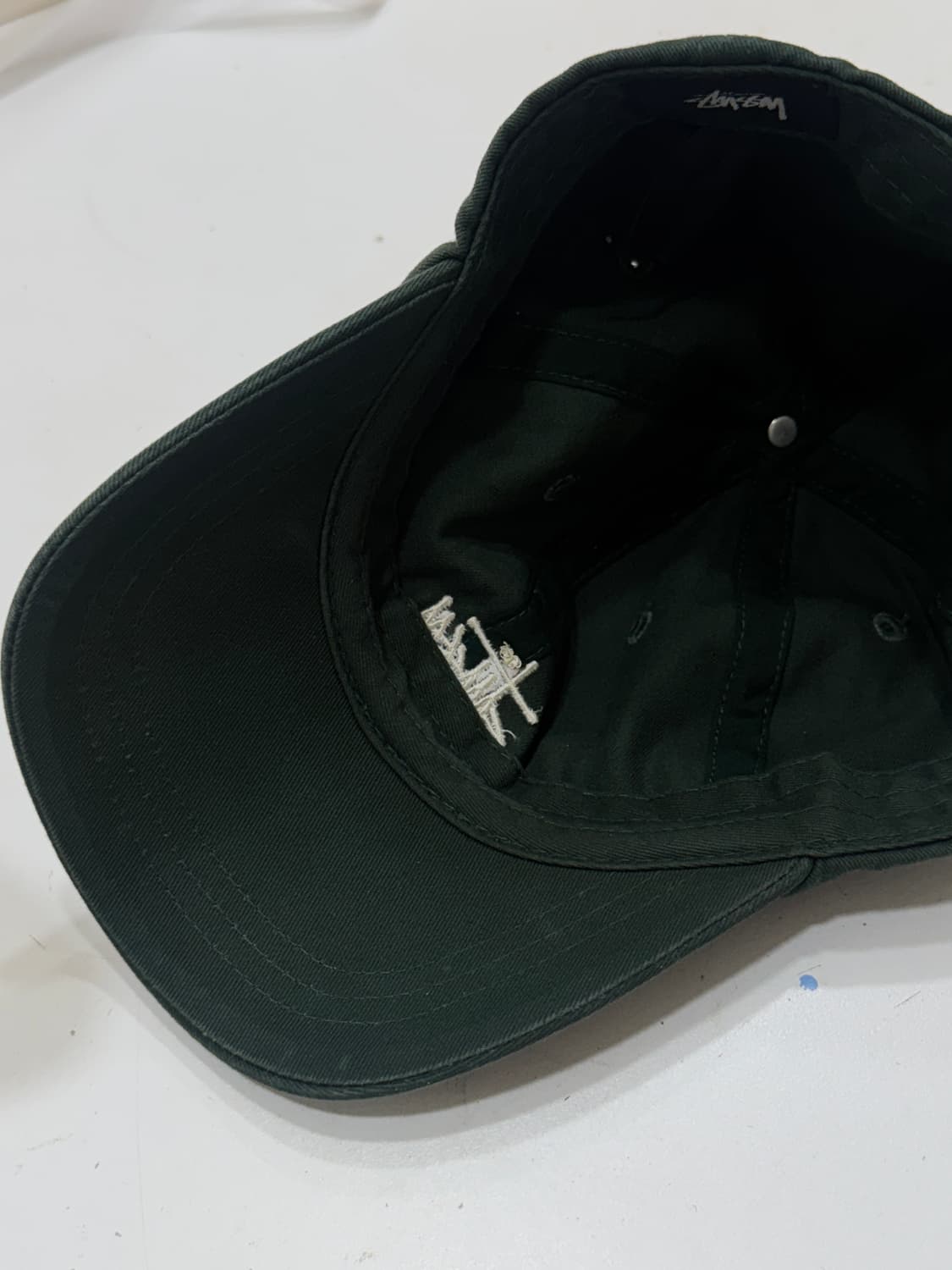 스투시 베이식 스탁 로우 프로캡모자(쿨거 시 반택무료) 녹색 상품이미지4