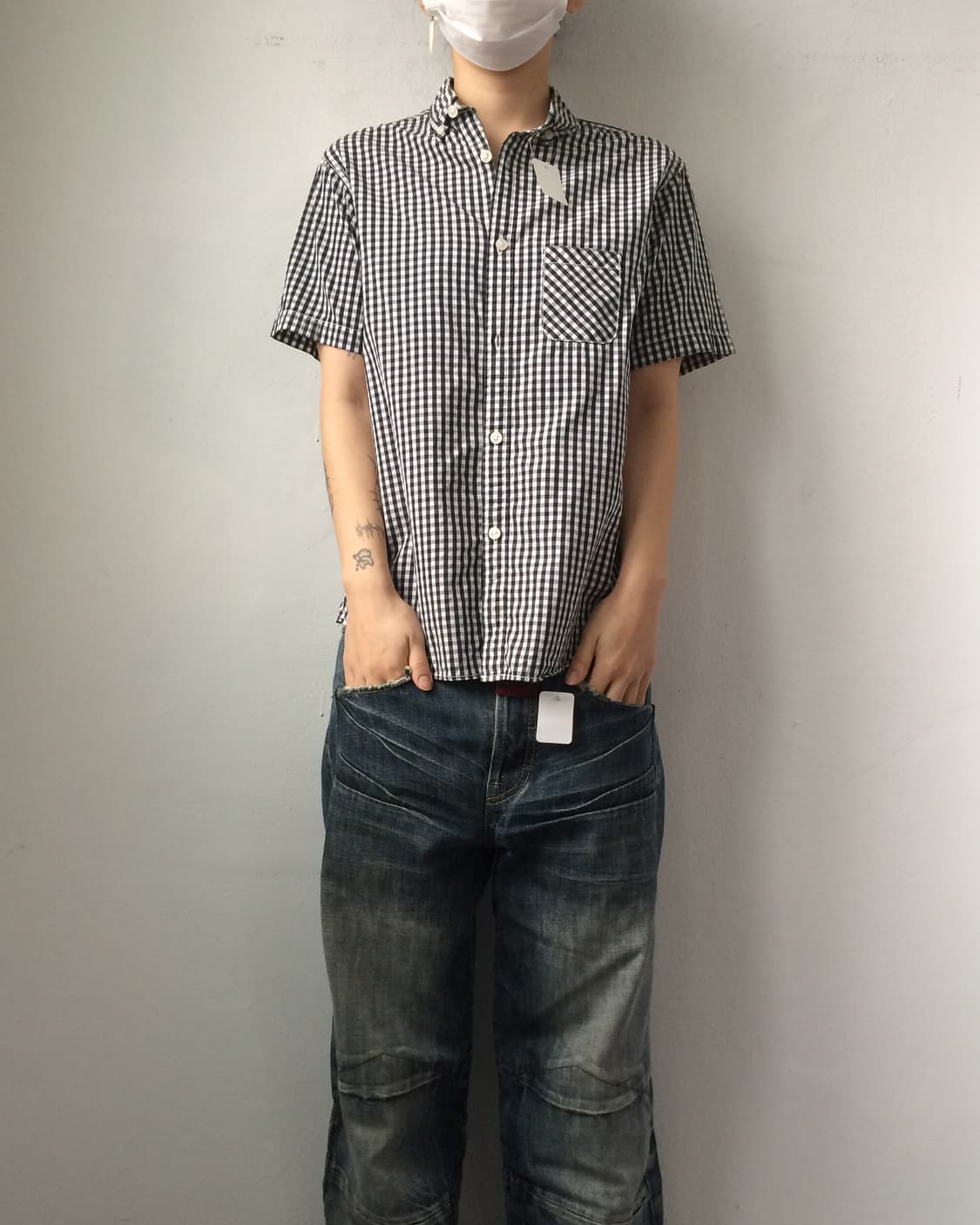 The north face check pattern shirt 상품이미지1