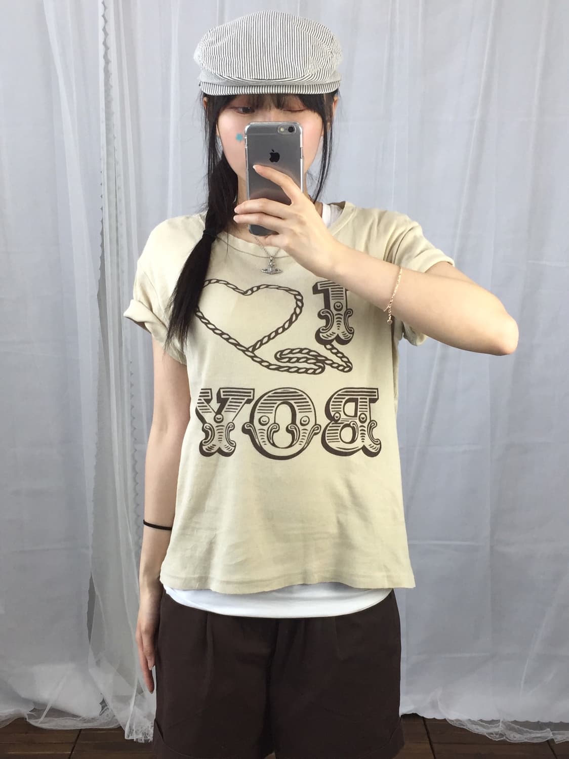 'BEAMS BOY' I Love Boy Graphic Tee  상품이미지1