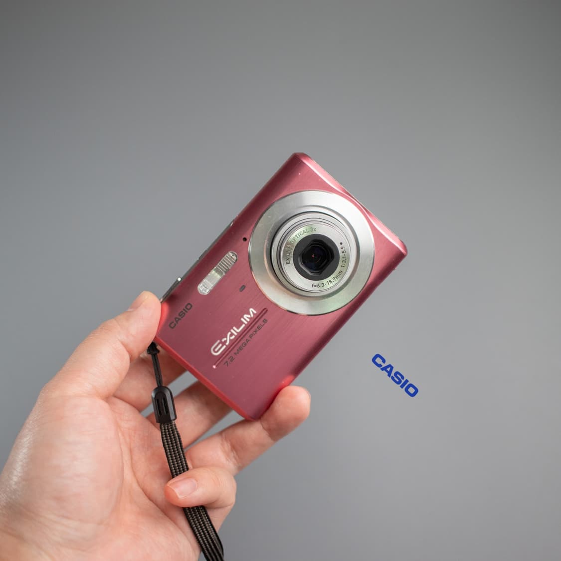 디카 casio z75(작례0) 핑크컬러 판매합니다. 상품이미지2