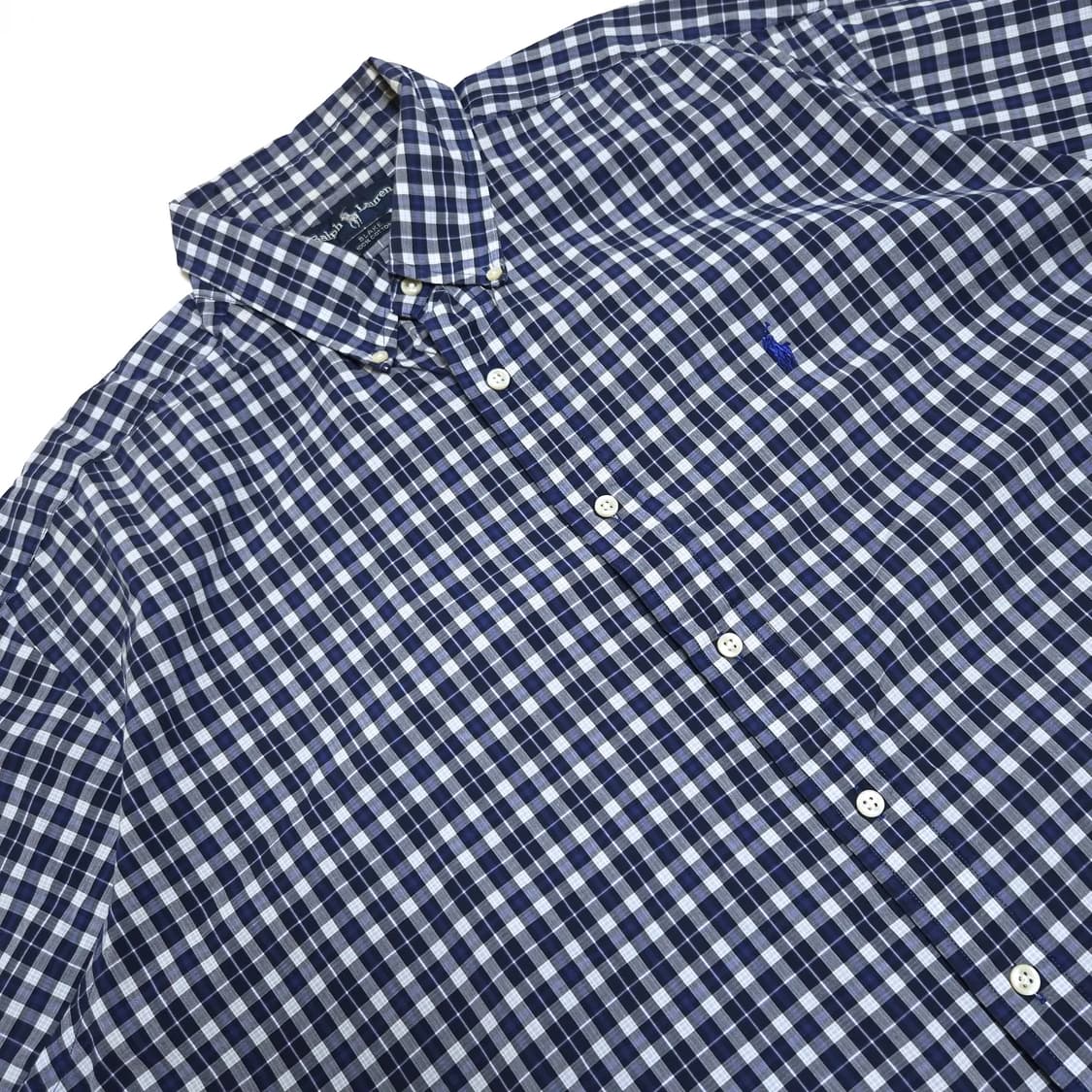 폴로 랄프로렌 90s 블레이크 반팔 체크 셔츠 남방 상품이미지2