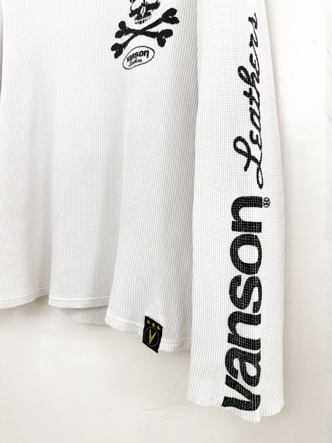 Vanson Skull Motorcycle Thermal Tee 상품이미지3