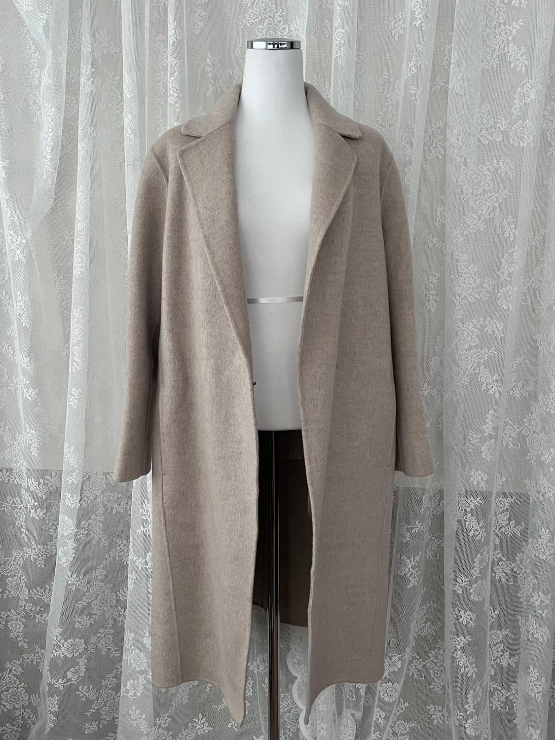 F) 나이스크랍 핸드메이드 코트 베이지 상품이미지1