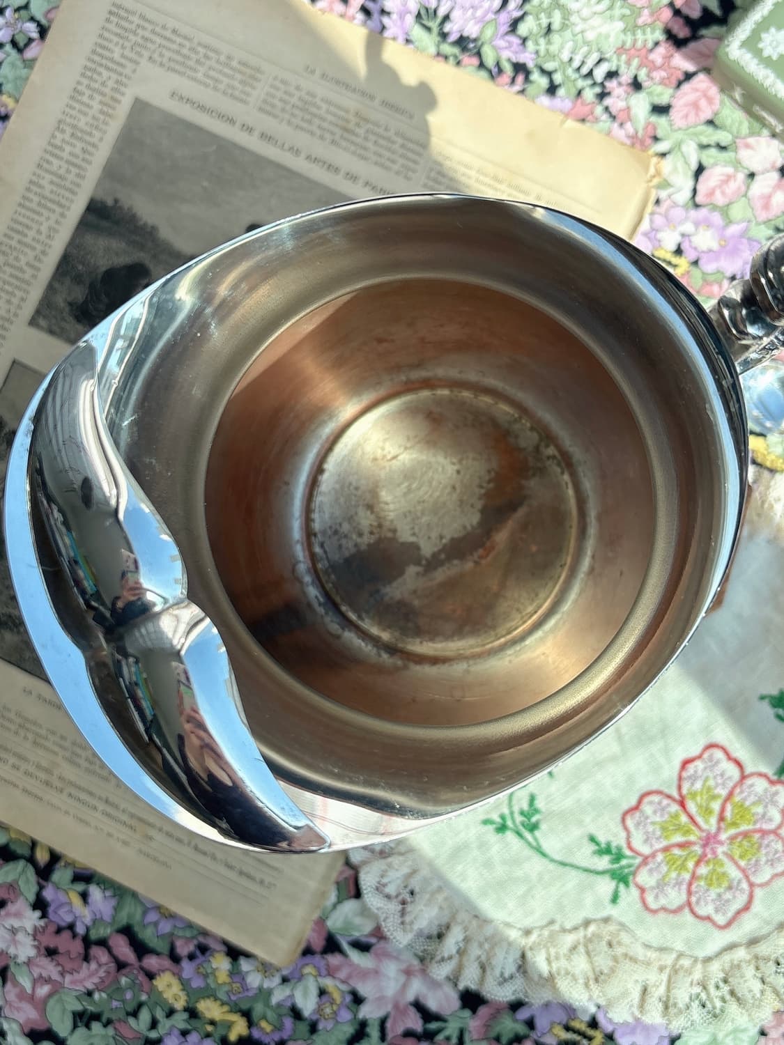 English Silver Mfg. Corp 실버플레이트 워터피쳐 상품이미지4