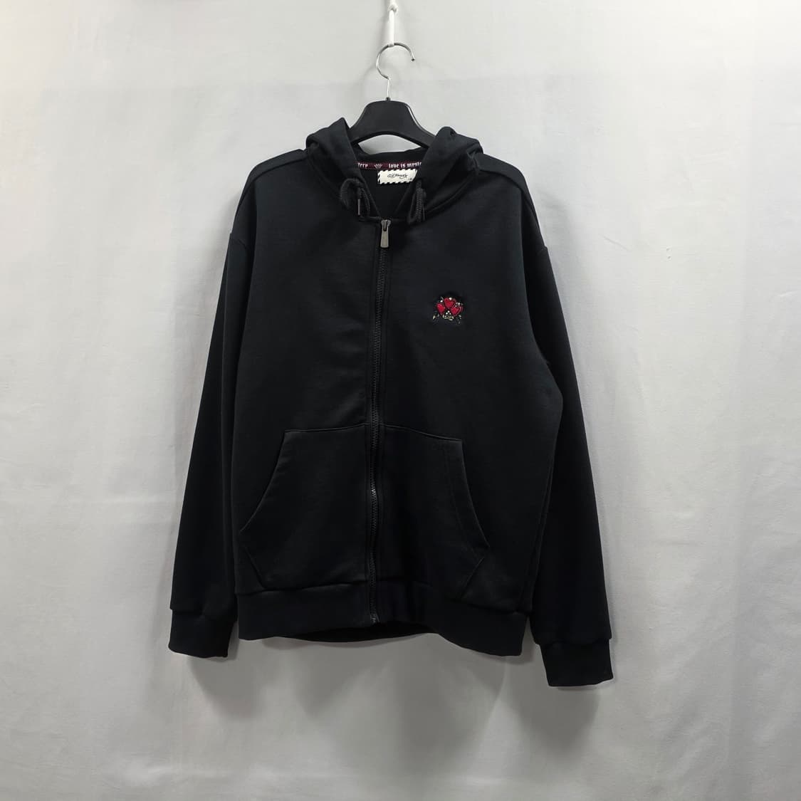 1685 Ed Hardy 에드하디 블랙 후드 집업 (90) 상품이미지1