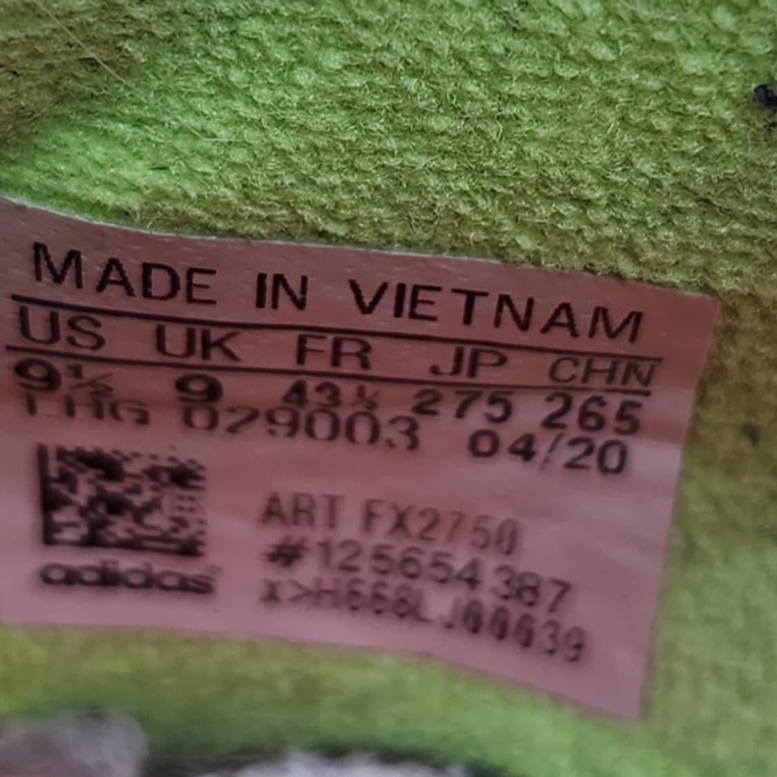 아디다스 퍼킹어썸 남성스니커즈275 상품이미지6