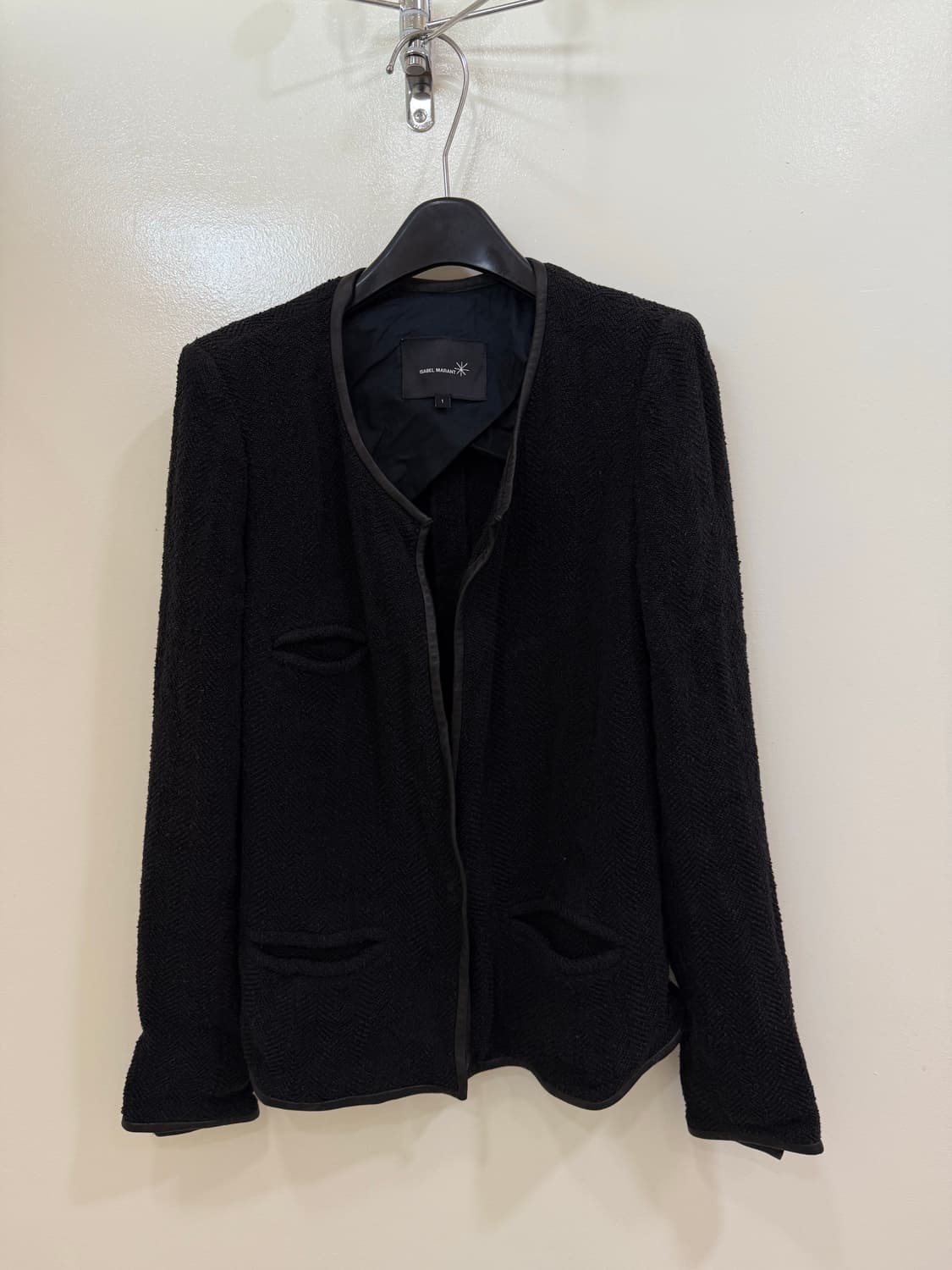 이자벨마랑 차이나 카라 자켓 정품 상품이미지1