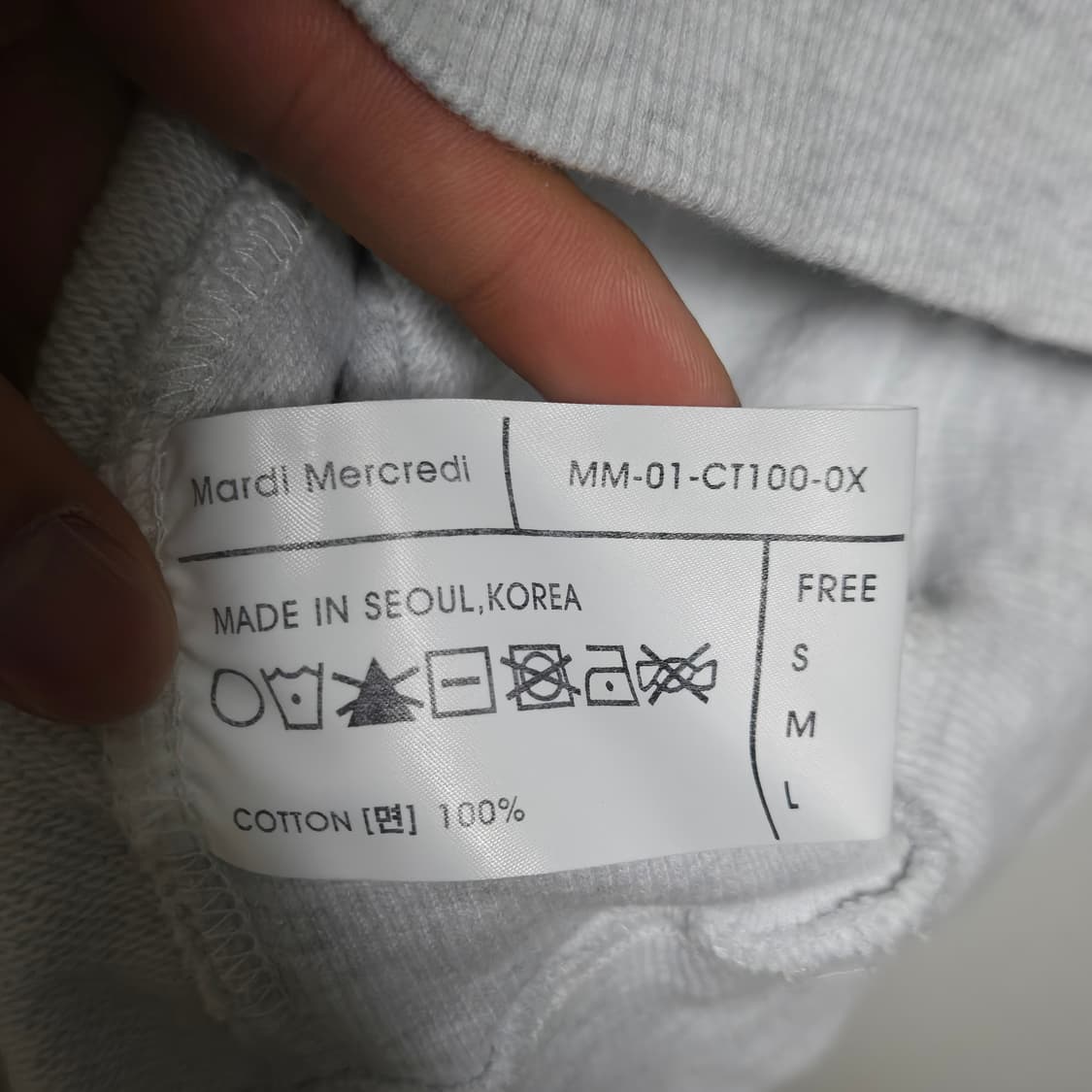 마르디메크르디 맨투맨 / 여성 맨투맨/ 여자 맨투맨  상품이미지4