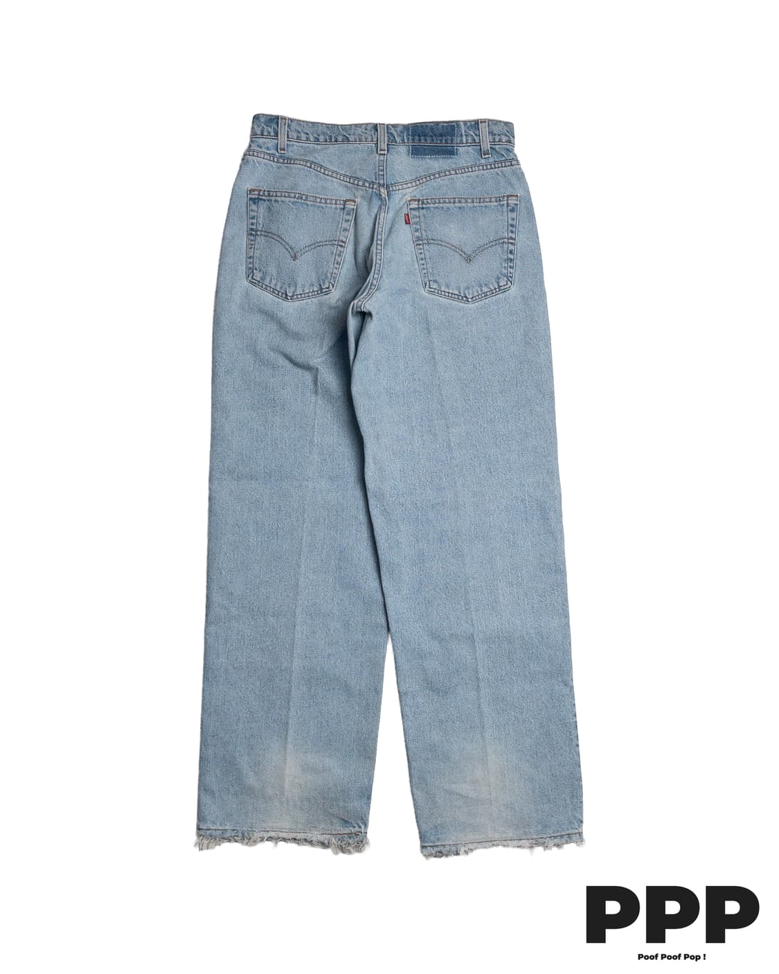 90’s 미제 리바이스 567 루즈 핏 엑스트라 와이드 레그 32x32 상품이미지10