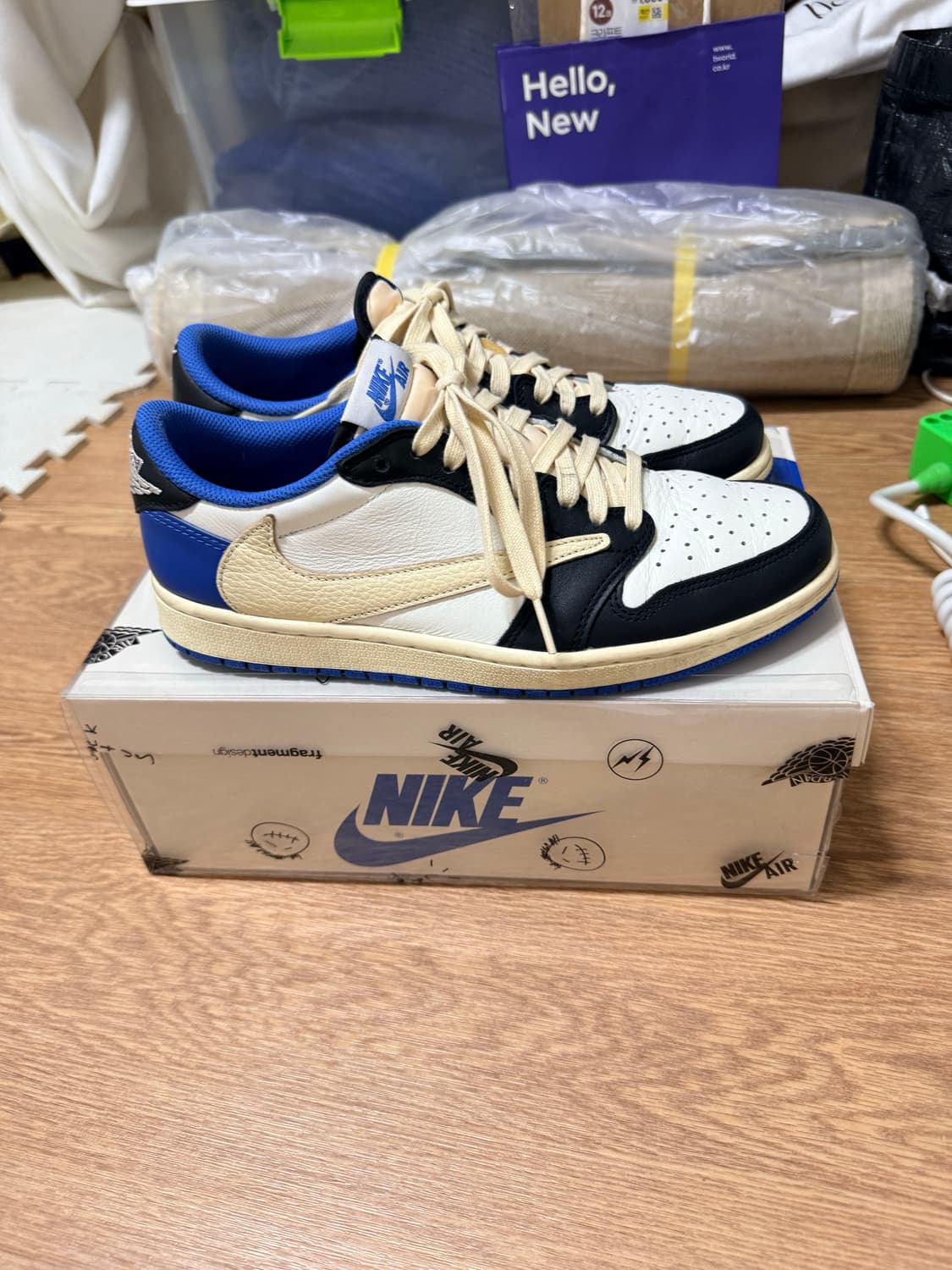 [255] 조던 1 x 트래비스 스캇 x 프라그먼트 레트로 로우 프스캇 상품이미지1