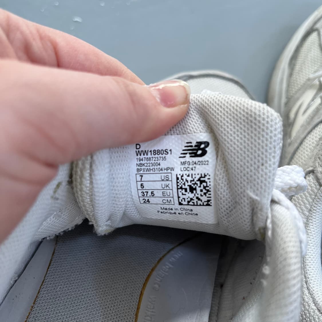 240 뉴발란스 플레쉬폼 1880 운동화 0304M 상품이미지8