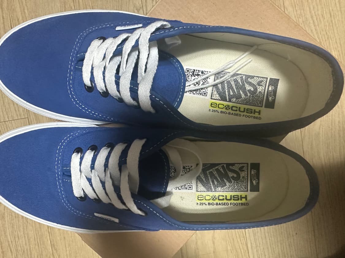 반스 볼트 어센틱 블루 스웨이드 270 상품이미지5