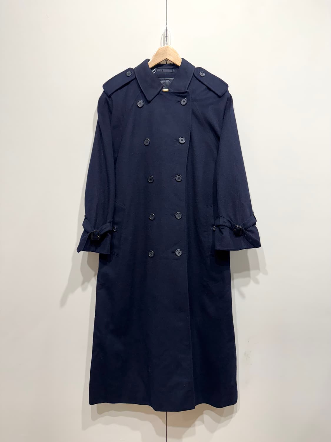 버버리 더블 브레스티드 알파카 코트 상품이미지1