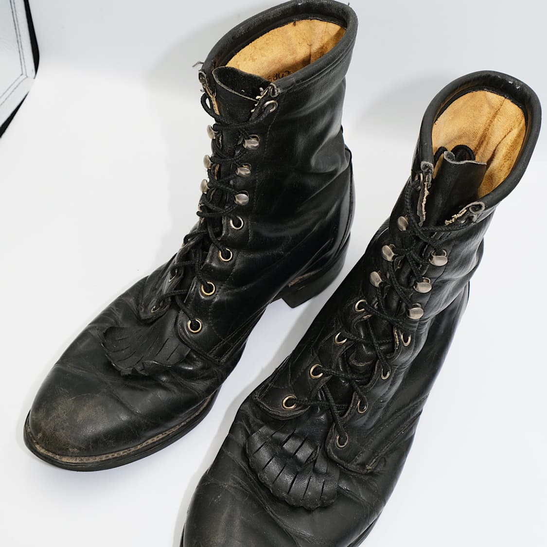 빈티지 웨스턴 8홀 레더 부츠 9(270) 사이즈 BT27002 상품이미지4