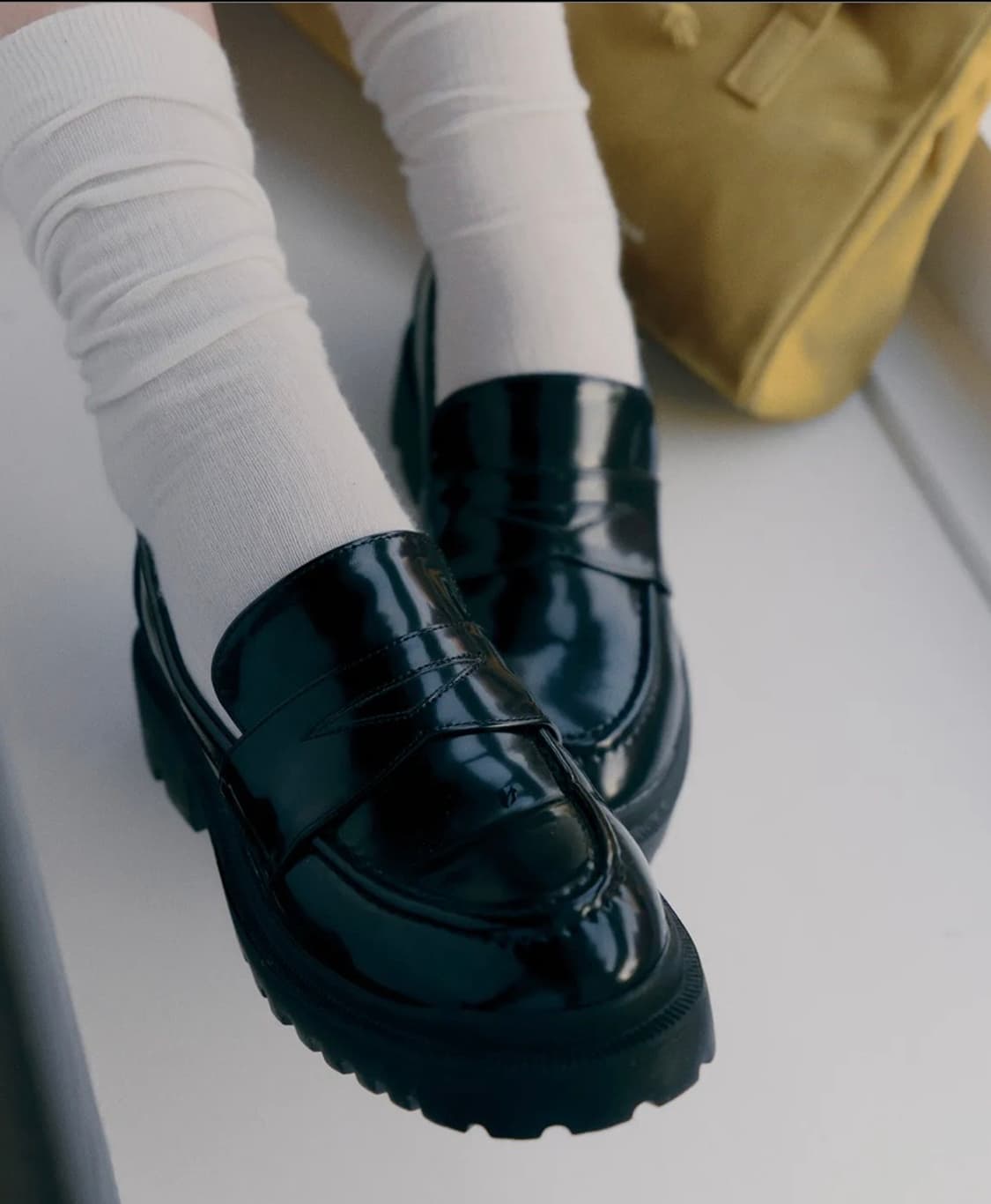 질 바이 질스튜어트 여성 로퍼 통굽 구두 신발 블랙 245 250 상품이미지2