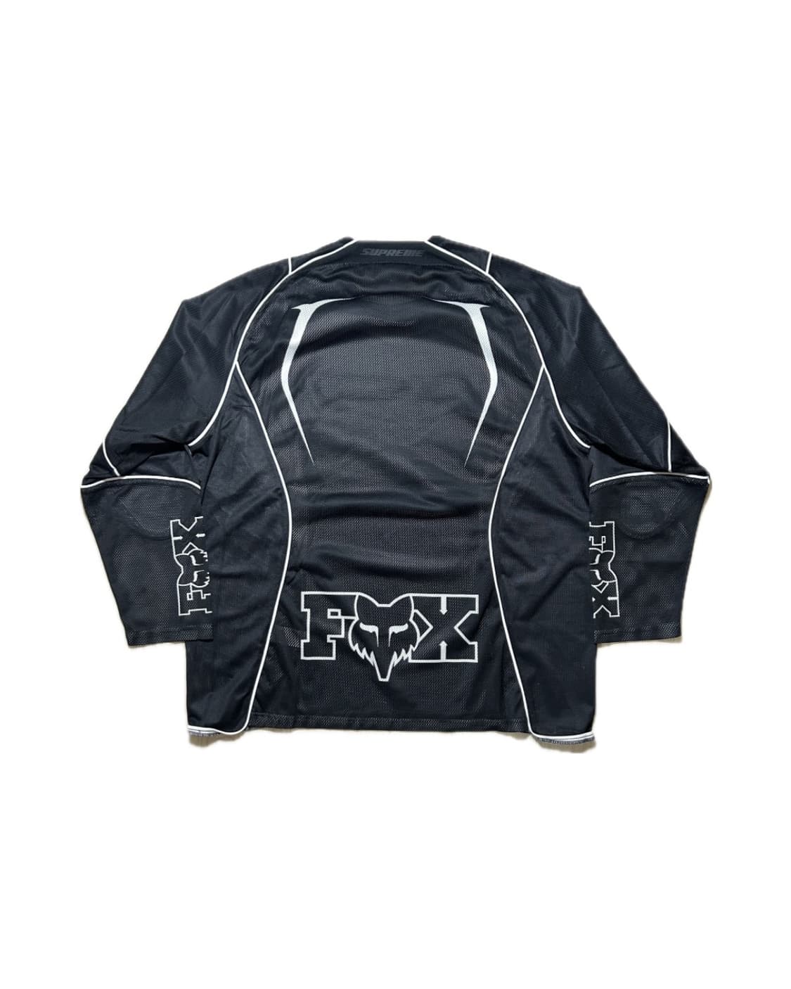 슈프림 x 폭스레이싱 저지 블랙 XL  상품이미지2