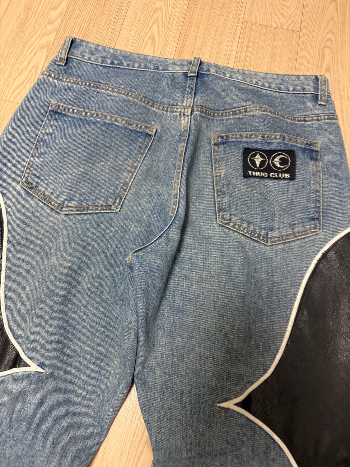 떠그클럽 레더 진 상품이미지7