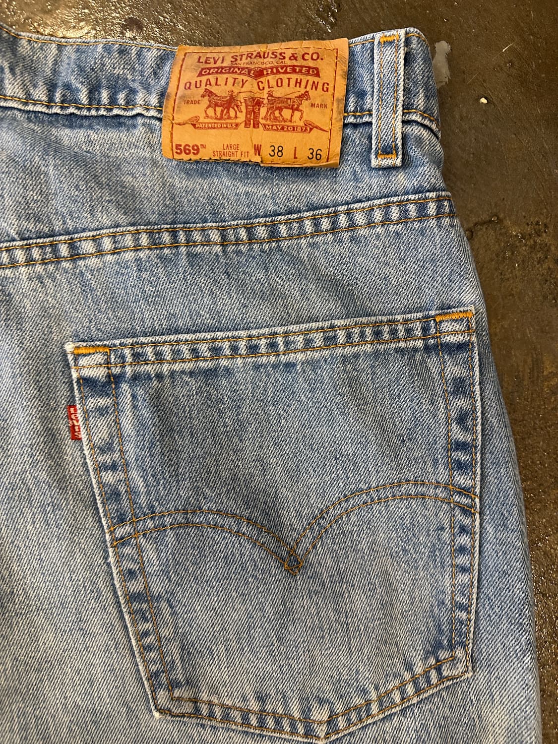 90s Levis 리바이스 569 W38 L36 상품이미지5