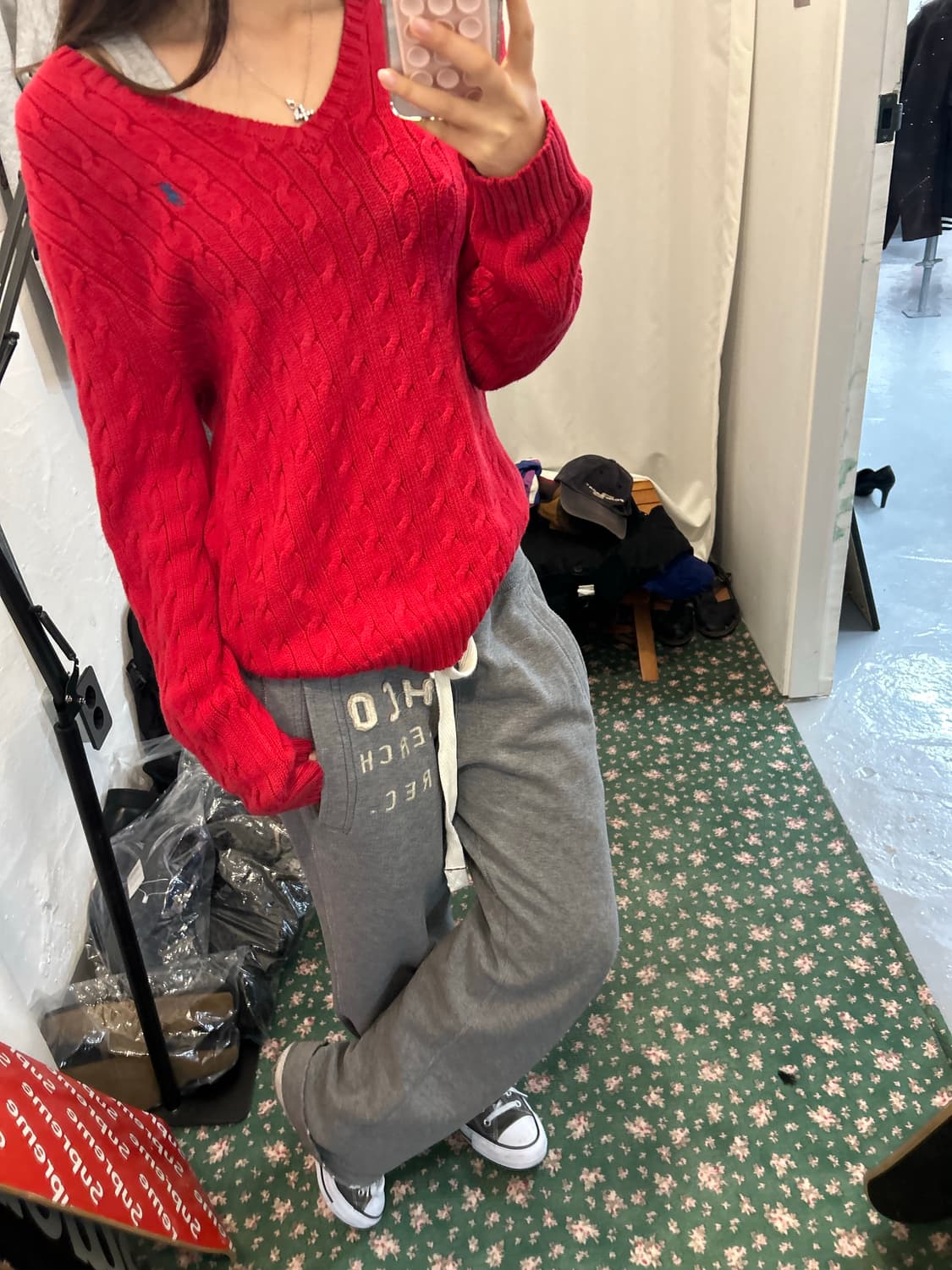 폴로 랄프로렌 브이넥 니트 상품이미지3