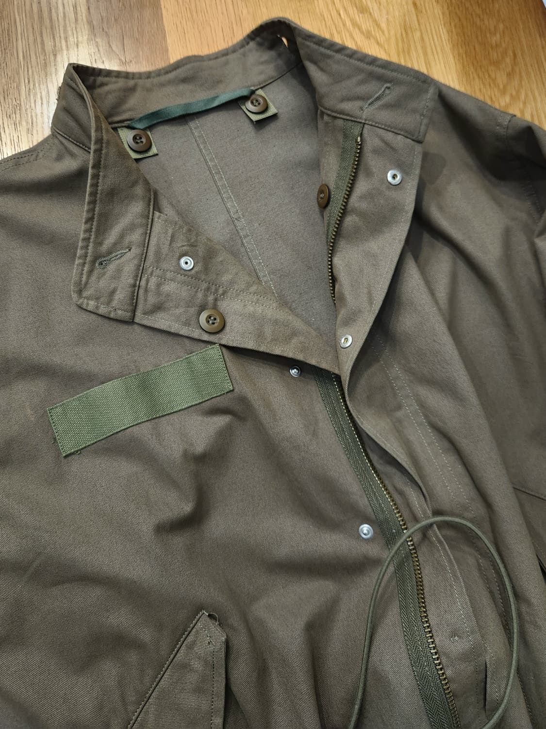 (새상품)Fudge Store 피쉬테일 오버핏 야상 개파카 상품이미지5