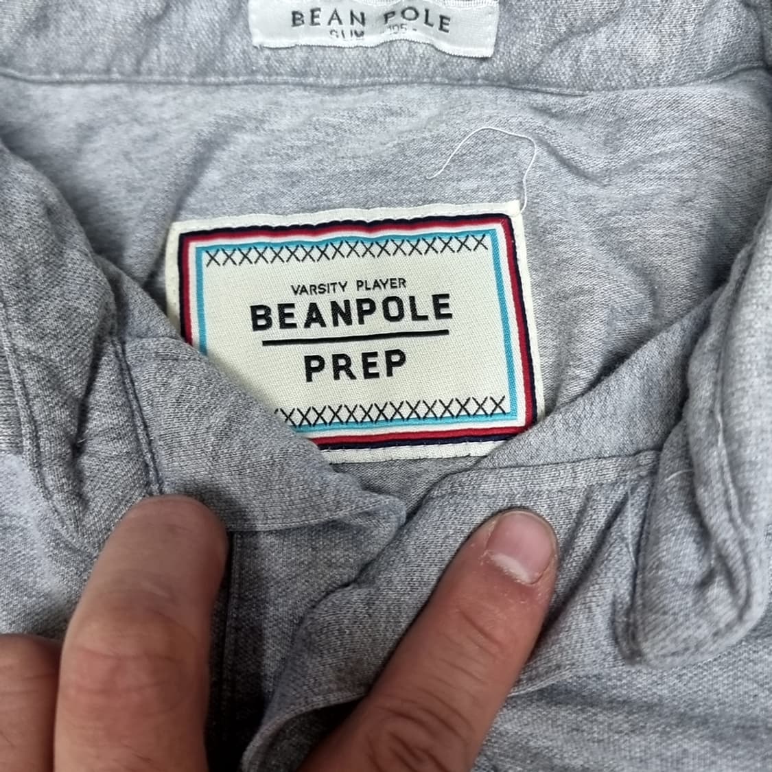 빈폴 남성 그레이 멀티 스트라이프 반팔 폴로티(100) 상품이미지4