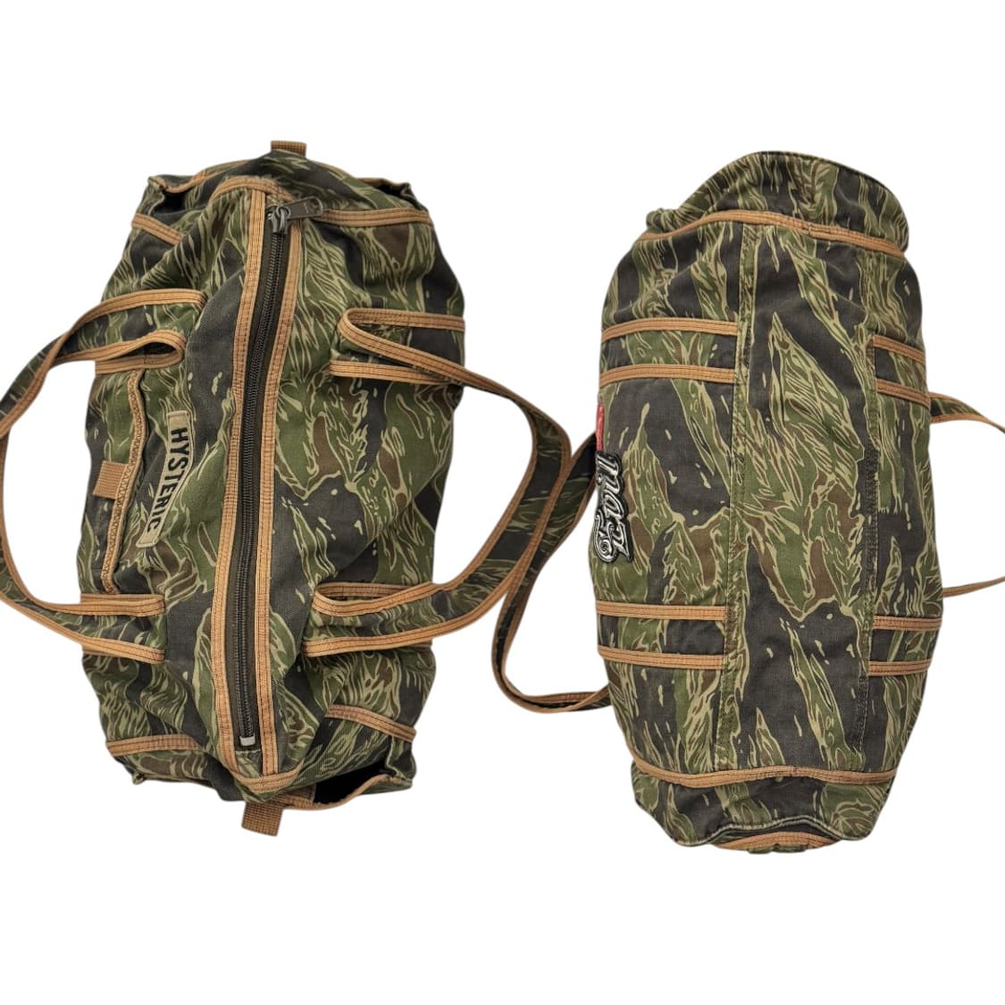 히스테릭글래머 타이거 카모 보스턴백 올리브 상품이미지7