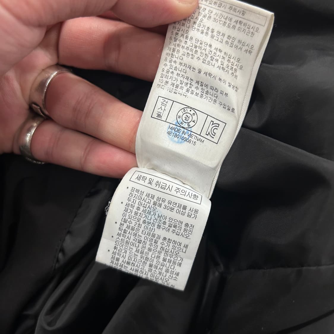 NBA 골든 스테이츠 워리어스 와펜로고 덕다운 후드롱패딩 상품이미지4