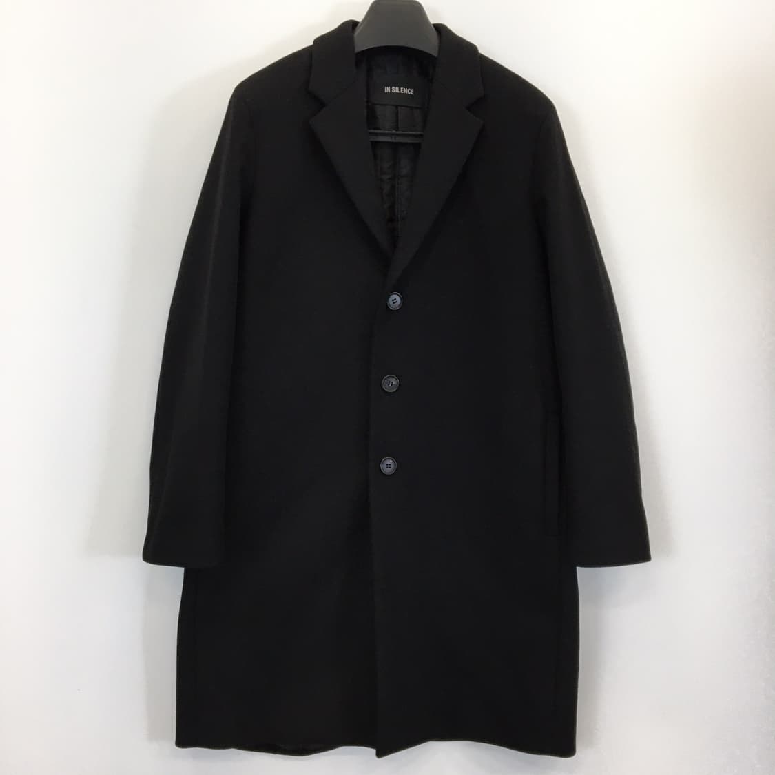 인사일런스 울리치 블랙 코트 S  상품이미지1